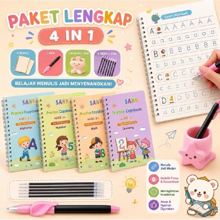 Sank Magic Practice Copybook